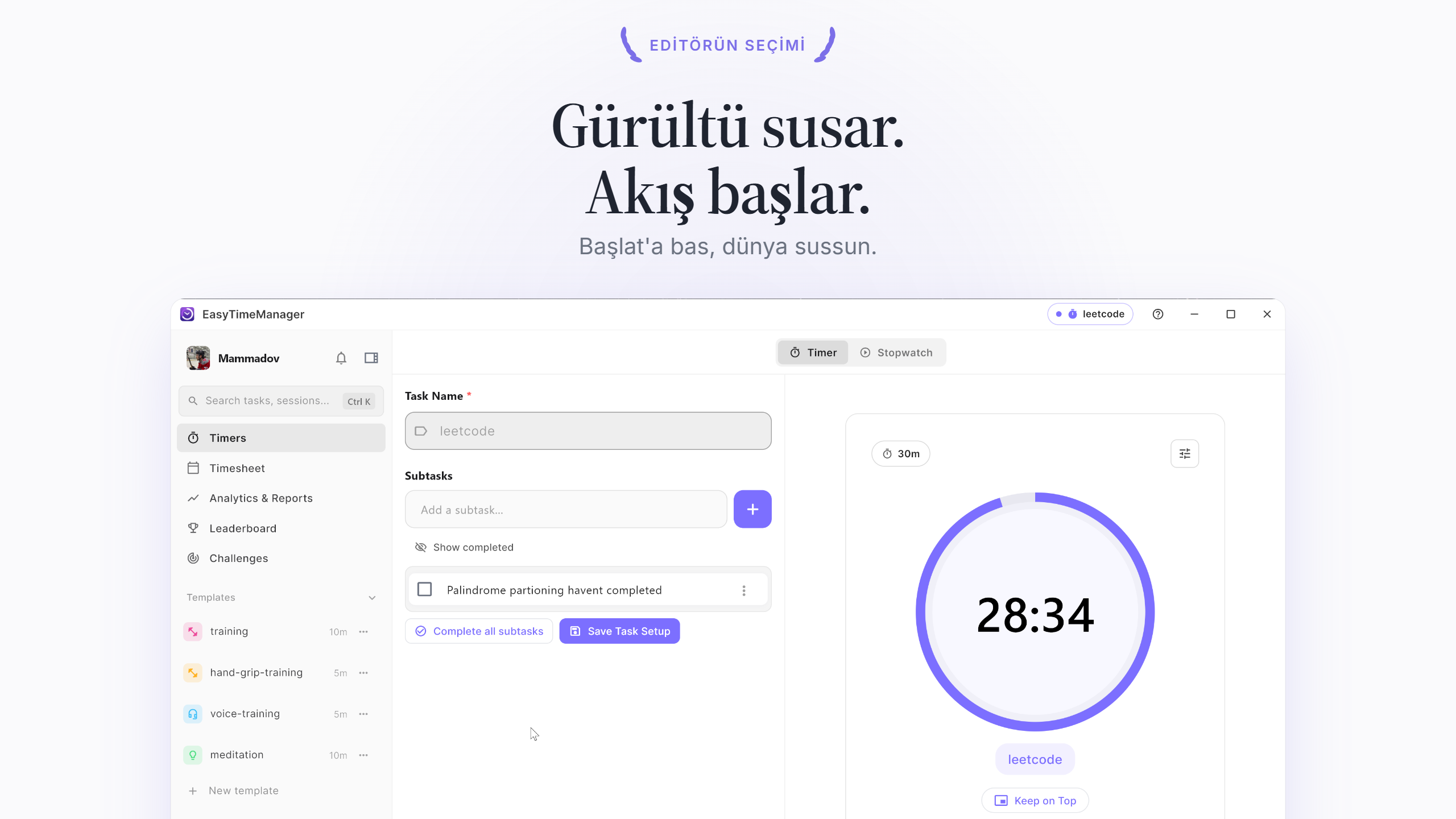 EasyTimeManager